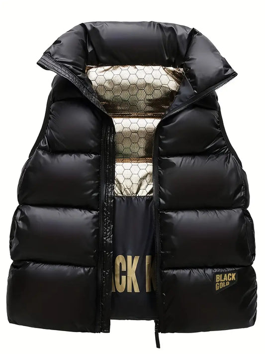 Cozy Hooded Body Warmer/ Gillet - Thick, Warm Sleeveless Jacket for Boys & Girls, Perfect for Autumn/Winter